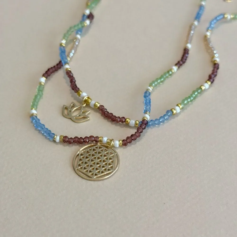 Boho necklace set N1317